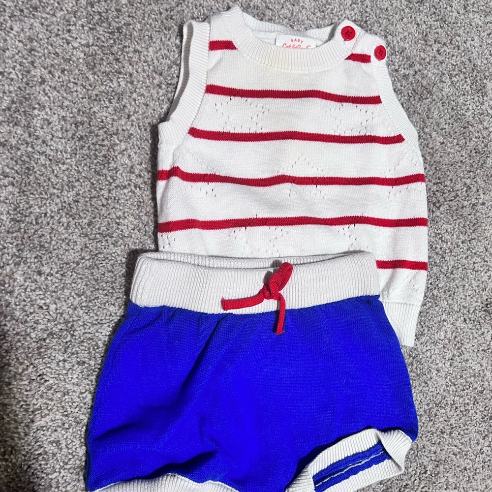 Cat & Jack knit set